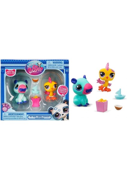 Buğz 0620 Littlest Pet Shop Minişler 2’li Figür Seti S2 - 1 Adet Stokta Olan Gönderilir fırsatları