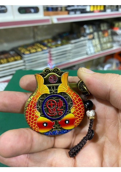 Renkli Balık Tasarım Metal Çakmak fiyatları