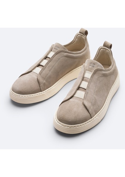 Erkek Taş %%100 Süet Esnek Taban Hafif Casual Ayakkabı A51Y8002