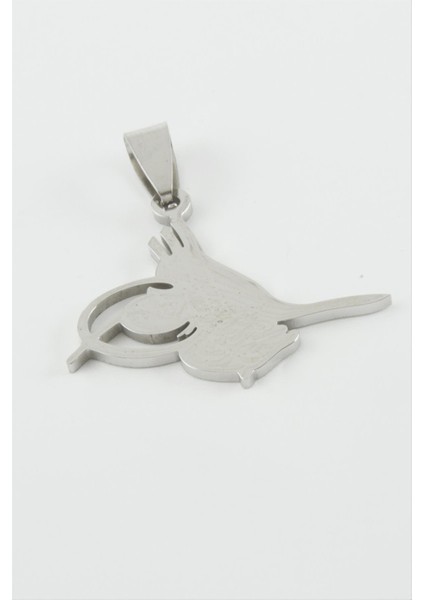 Tuğra Çelik Kolye Ucu 2,8 cm