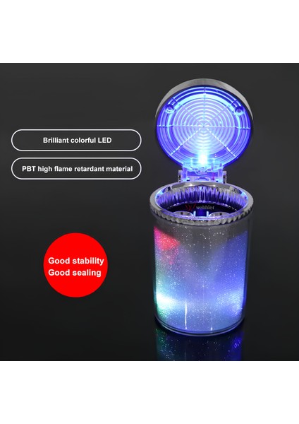 Toyota Yaris 1999-2000-2001-2002-2003-2004-2005 7 Renkli Rgb Işıklı Küllük-Kumabara Cn indirimleri