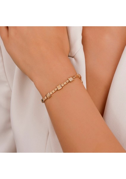Altın Tasarım Bileklik - 14K