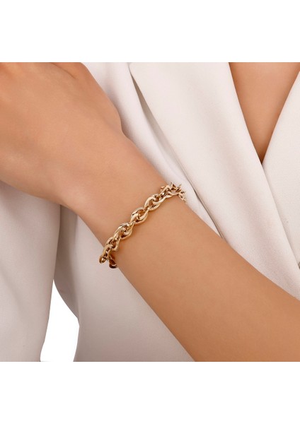 Altın Zincir Bileklik - 14K