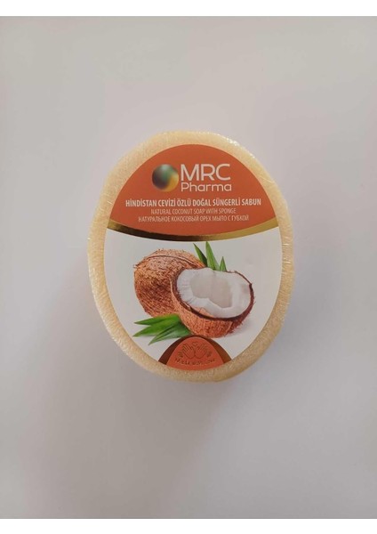 Mrc Pharma Hindistan Cevizi Özlü Doğal Süngerli Sabun