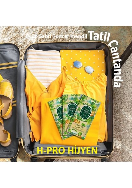 Hawaii Ananas Islak Mendil 100 Adet