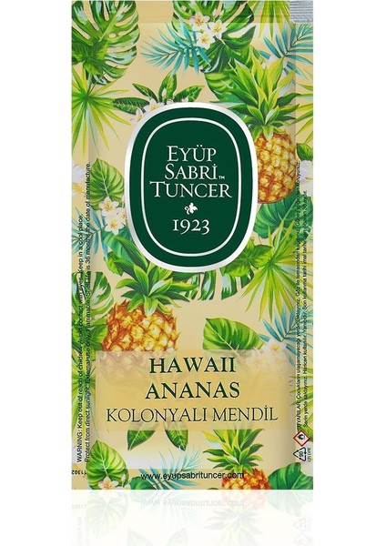 Hawaii Ananas Islak Mendil 100 Adet fiyatları