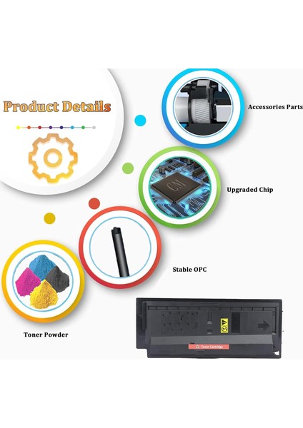 TK-475 (TK475) FS-6025, FS-6030, FS-6525, FS-6030 Siyah Çipli Muadil Lazer Toner modelleri
