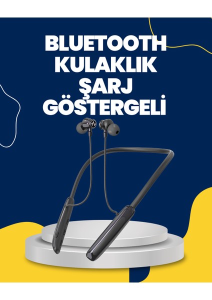 Uzun Süreli Kullanım Boyun Askılı Kablosuz Kulaklık – Hızlı Şarj Ergonomik - M297B479-N11