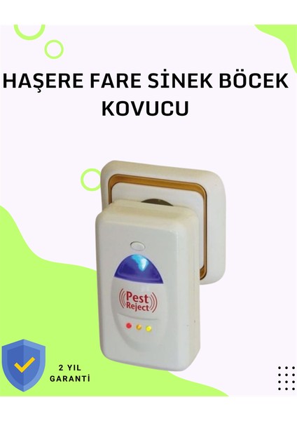 Bakım Gerektirmeyen Ultrasonik Haşere Kovucu – Uzun Ömürlü Kullanım