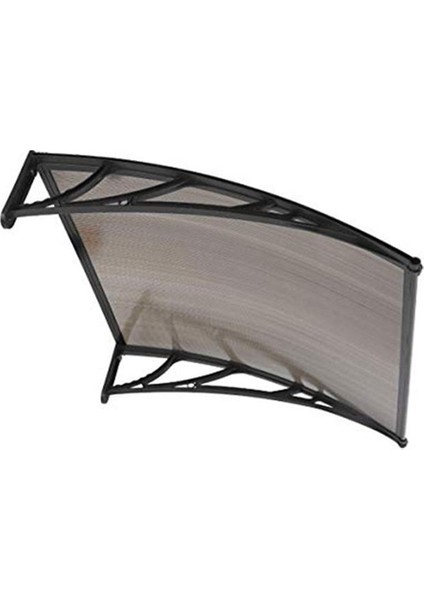 Kapı Pencere Üstü Pratik Sundurma 150 x 100 cm Siyah modelleri