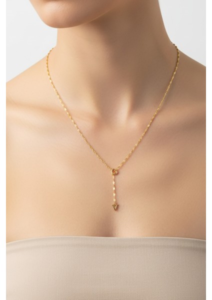 V Harfi 316L Paslanmaz Çelik Kolye Kalpli Dekolte Yeni Sezon Kişiye Özel Kolye Hediye Kutulu