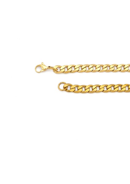 Çelik Zincir Altın Kaplama Figaro Model 5 mm ZN-313 fiyatları