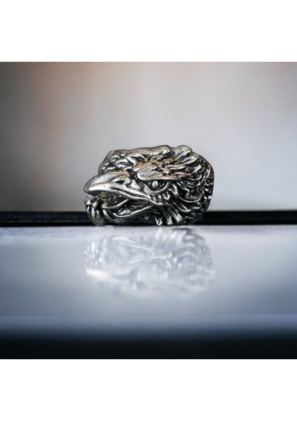 4 Adet 925 Ayar Gümüş Kaplama Ayarlanabilir El Yapımı Erkek Zihgir Yüzük Seti modelleri