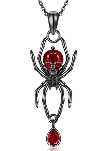 Cadılar Bayramı Örümcek Kolye Bileklik (Yurt Dışından)