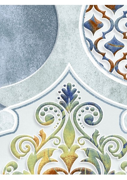 3 Boyutlu Seramik Desenli Silinebilir Sağlıklı Tekstil Duvar Kağıdı modelleri
