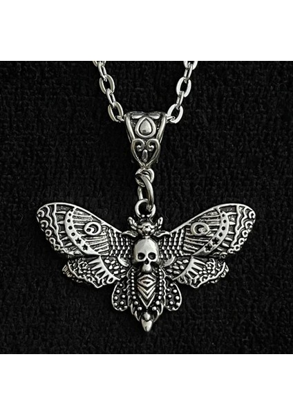 Cadılar Bayramı Güve Kolye Kafatası Kolye Bileklik (Yurt Dışından)