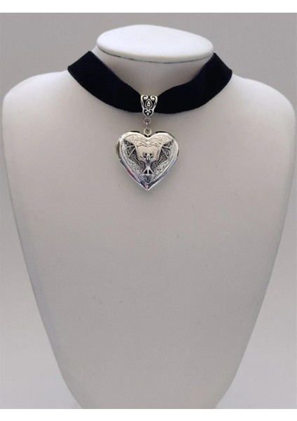 Mini Gümüş Kalp Kolye (Yurt Dışından)