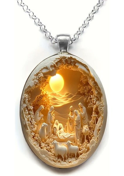 Noel ve Paskalya Için Zarif Cam Kolye (Yurt Dışından) fiyatları