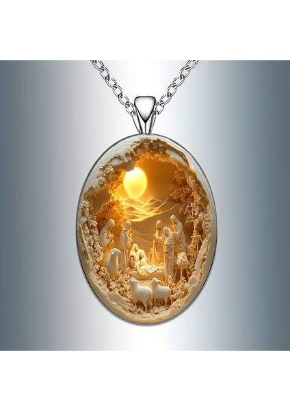 Noel ve Paskalya Için Zarif Cam Kolye (Yurt Dışından) fırsatları