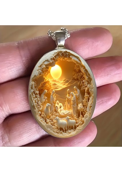 Noel ve Paskalya Için Zarif Cam Kolye (Yurt Dışından) indirimleri