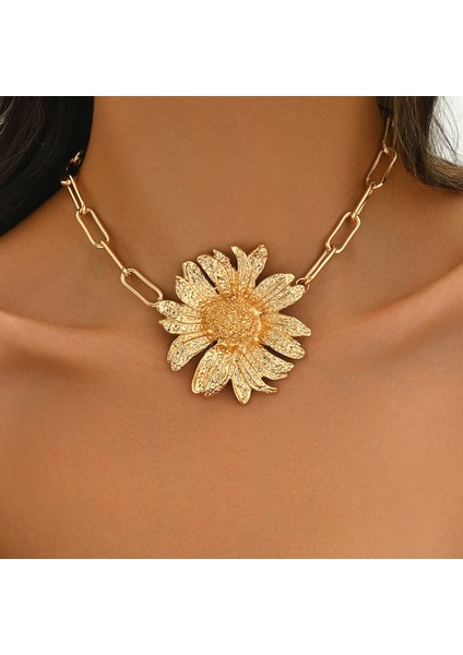 3D Çiçek Stamen Kolye (Yurt Dışından)