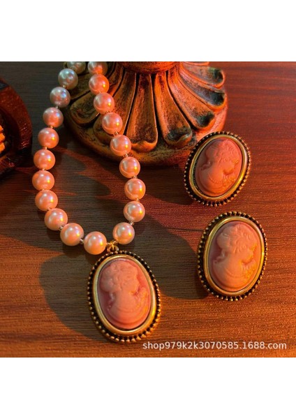 Kameo Ka Tmalı Retro Avrupa Tarzı Kolye (Yurt Dışından) modelleri