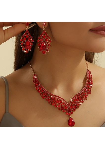 Moda Takı Seti Kolye Küpe Bileklik Mücevher (Yurt Dışından) fiyatları