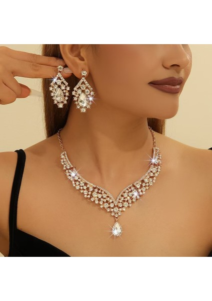 Moda Takı Seti Kolye Küpe Bileklik Mücevher (Yurt Dışından) modelleri