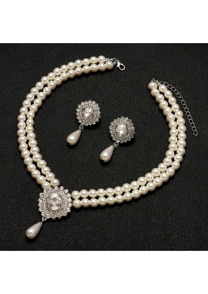 Niche Kolye ve Küpe Seti (Yurt Dışından)