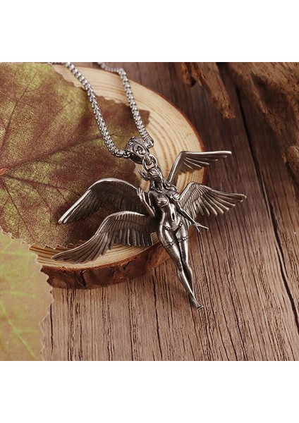 Dört Kanatlı Melek Kolye (Yurt Dışından) modelleri