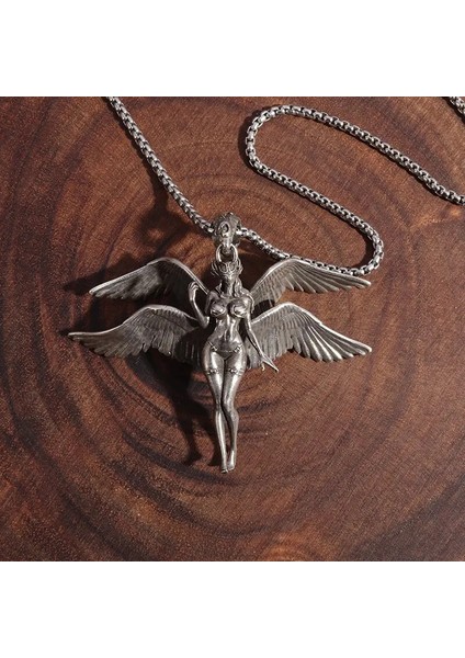 Dört Kanatlı Melek Kolye (Yurt Dışından) indirimleri