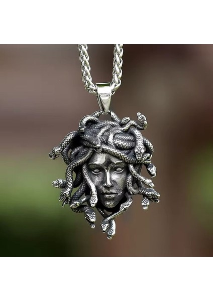 Retro Yılan Kadını A Tılı Antik Yunan Yılan Kolyesi (Yurt Dışından) fiyatları