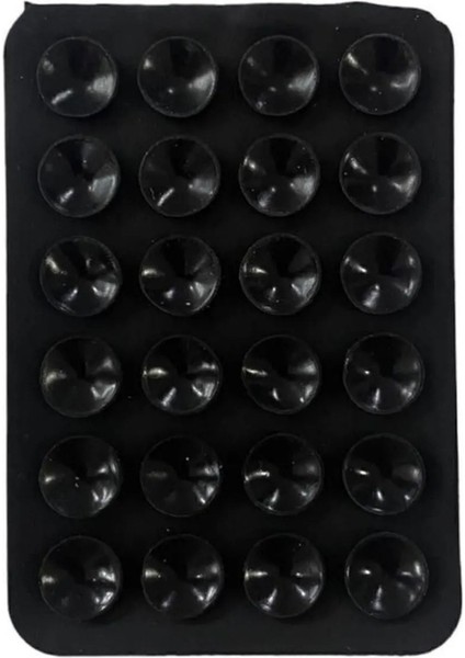 Silikon Vantuzlu Telefon Tutacağı 24 Vantuzlu 3 Lü Paket Yapışkanlı Cep Telefonu Tutucu 3 Renk Akrob indirimleri