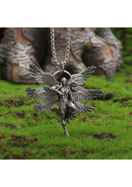 Altı Kanatlı Melek Kolye (Yurt Dışından)