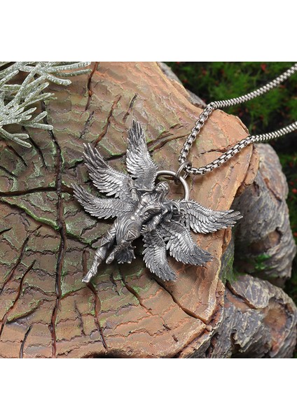 Altı Kanatlı Melek Kolye (Yurt Dışından) fiyatları