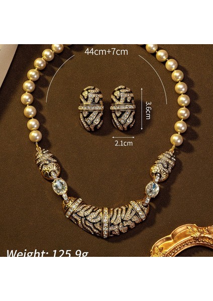 Emaye Romantik Kolye Inci Kolye (Yurt Dışından) fırsatları