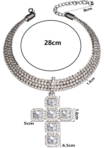 Kişisel Yapay Elmas Haç Kolye A Tılı Kolye (Yurt Dışından) modelleri
