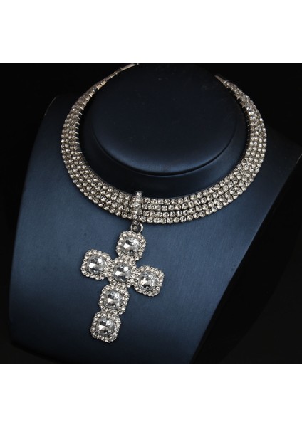 Kişisel Yapay Elmas Haç Kolye A Tılı Kolye (Yurt Dışından) fırsatları