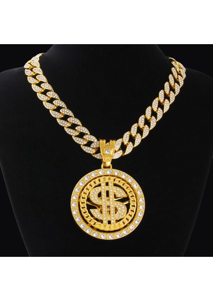 A Tılı Büyük Etiketli Sokak Tarzı Çok Yönlü Kolye (Yurt Dışından) fiyatları