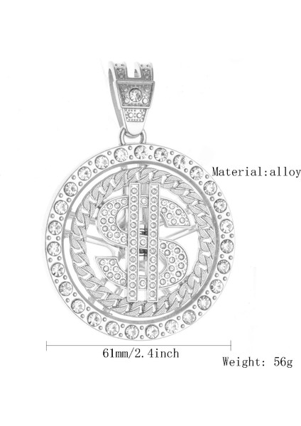 A Tılı Büyük Etiketli Sokak Tarzı Çok Yönlü Kolye (Yurt Dışından) modelleri