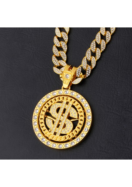 A Tılı Büyük Etiketli Sokak Tarzı Çok Yönlü Kolye (Yurt Dışından) indirimleri