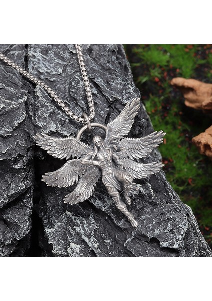 Altı Kanatlı Melek Kolye (Yurt Dışından) modelleri