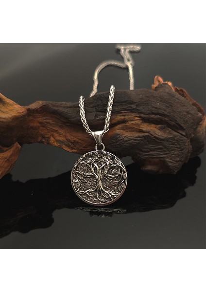 Viking Runik Yaşam Ağacı Kolye Bileklik (Yurt Dışından) modelleri