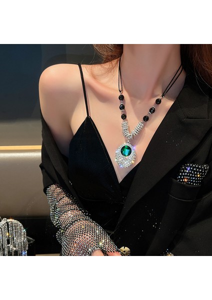 Tianzerun, Yüksek Kali Kazak Kolyesi, Kadınlar Için Hafif Lüks ve Özgün Tasarım, Sonbahar-Kış Dönemi Için A Tılı Kolye Uçları (Yurt Dışından) indirimleri