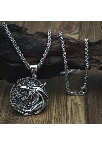 Viking Kurt Başlı Kolye, Sihirbaz Takısı, Norveç Tarzı Külâh Bileziği (Yurt Dışından) fiyatları