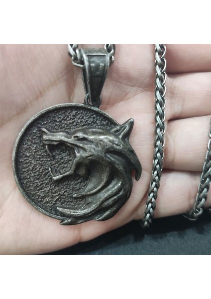 Viking Kurt Başlı Kolye, Sihirbaz Takısı, Norveç Tarzı Külâh Bileziği (Yurt Dışından) modelleri