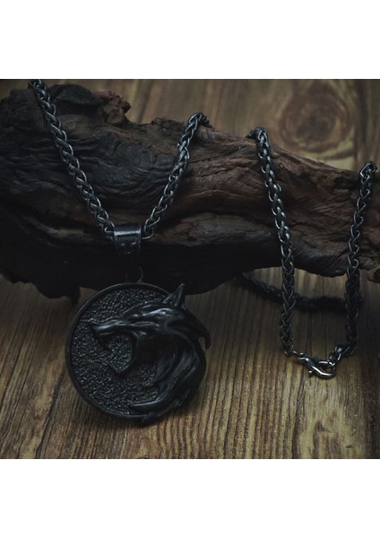 Viking Kurt Başlı Kolye, Sihirbaz Takısı, Norveç Tarzı Külâh Bileziği (Yurt Dışından) indirimleri