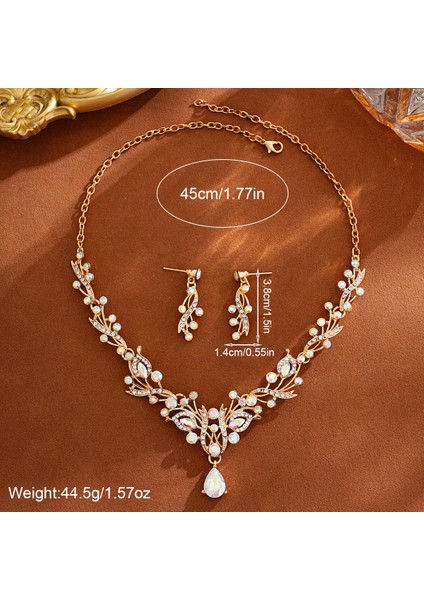 Kolye Küpe Seti, Kendine Ait Yapılmış Yapay Elmaslı Takılar, Gelinlik ve Abiye Aksesuarları, Gece Yemeği Takıları (Yurt Dışından) fırsatları