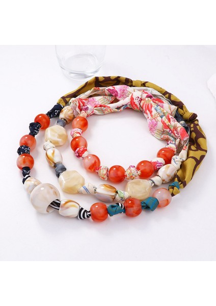 Tianzerun, Kişisel, Modaya Uygun, Sade, Şık, El Işi Örgü Kumaş Boncuklu, Çok Katmanlı, Üst Üste Takılan Geometrik Gündelik Kolye (Yurt Dışından) indirimleri