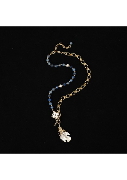 Beyaz Ipekli Kolye, Altın Kaplamalı Halka Tokalı Taşlı Ekli Tasarım Kolye (Yurt Dışından) fiyatları